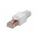 Connecteur RJ45 Cat5e UTP - Tooless - pour câble flexible et rigide