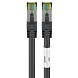 Câble RJ45 Cat8 S/FTP (PIMF) noir - 3m