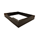 Base pour baie de brassage 19 pouces 600x800x150mm (LXPXH)