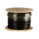 Rouleau câble rigide extérieur noir DANICOM CAT5E UTP PE (Fca) - 100m 