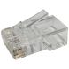 CAT5e connecteur traversant RJ45 - non blindé - pour les noyaux flexibles et rigides