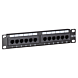Panneau de brassage de 10 pouces CAT5E UTP - 12 ports