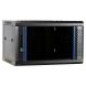 Baie murale 6U avec porte en verre 600x450x368mm