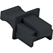 Cache pour ports RJ45 inutilisés - noir