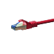 Câble CAT6A S/FTP (PIMF) 100% cuivre rouge - 2m
