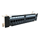 Panneau de brassage mural CAT5E UTP - 12 ports