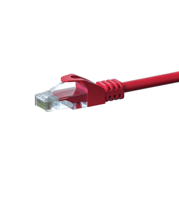 Câble Cat5e UTP 100% cuivre rouge - 5m