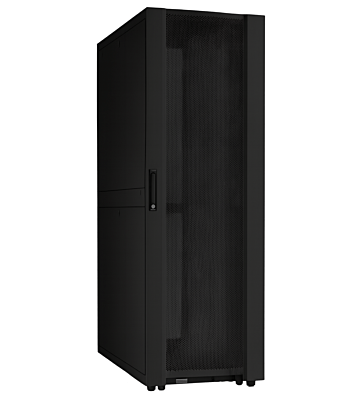 Baie de serveur pour datacenter 48U avec porte perforée 600x1200x2250mm (LxPxH)