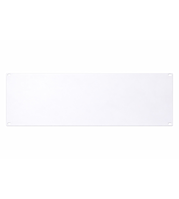 Panneau de recouvrement 19 pouces - 4U blanc