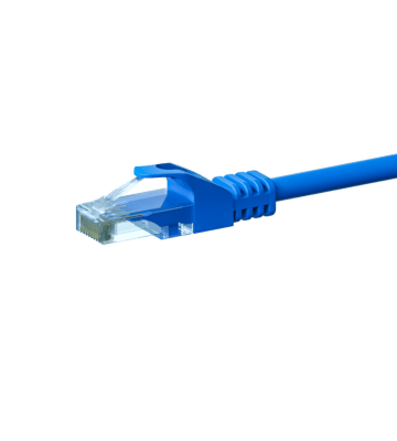 Câble CAT6 UTP CCA bleu - 2m