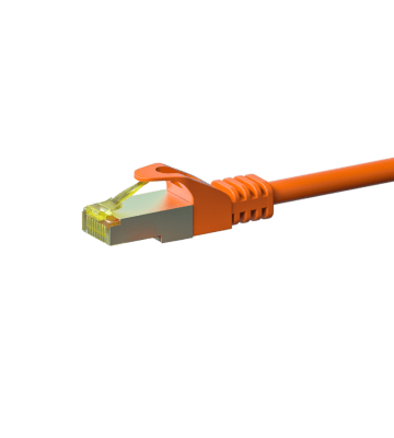 Câble CAT7 SFTP / PIMF Orange - 5m