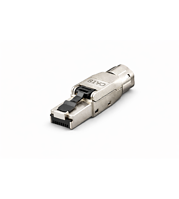 Connecteur RJ45 CAT8 S/FTP sans outil - pour âme rigide