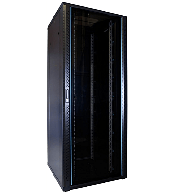 Baie de serveur 47U avec porte en verre 800x800x2260mm (LXPXH)