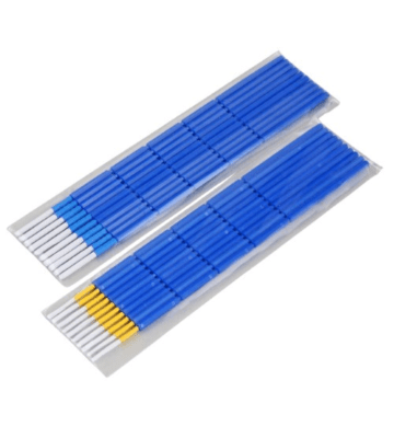 Tiges de nettoyage pour fibre optique 1.25mm 10 pièces