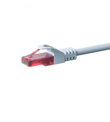 Câble CAT6 UTP 100% cuivre blanc - 5m