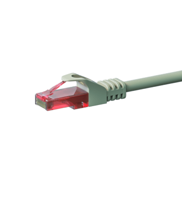 Câble CAT6 UTP 100% cuivre gris - 5m