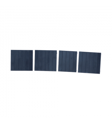 Plaques de recouvrement pour rail switch DIN 3U, jeu de 4