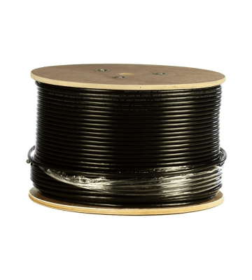 DANICOM CAT7 S/FTP 305 m Câble extérieur rigide sur bobine -  PE (Fca)