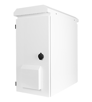 Baie murale extérieur 6U IP55 montage verticale - 600x280x600mm (LxPxH)