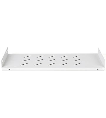 Etagère blanche pour baie murale de 450 mm de profondeur - 1U