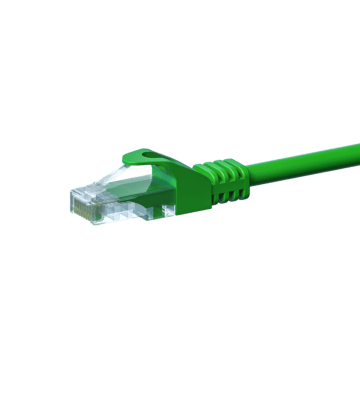 Câble CAT5e UTP CCA vert - 2m