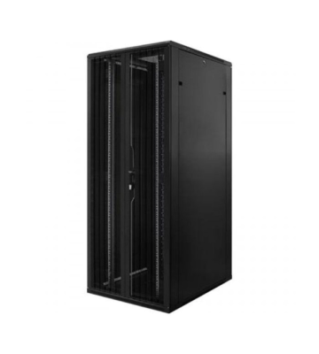 Baie serveur 42U avec double porte avant et arrière perforée 800x1200x2000mm (LxPxH)
