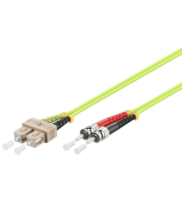 Câble à fibre optique SC-ST OM5 (optimisé pour laser) 7,5m