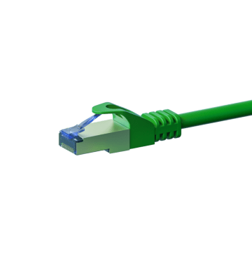 Câble CAT6A S/FTP (PIMF) 100% cuivre vert - 2m