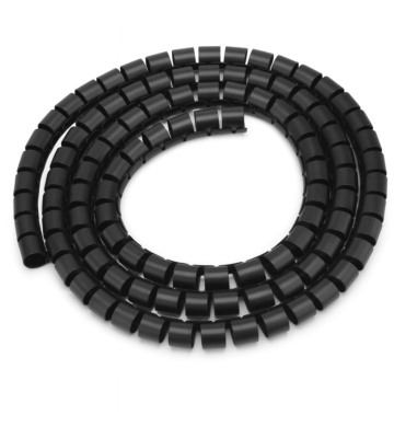 Ruban spiralé en plastique pour la gestion des câbles - 20m