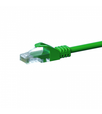 Câble CAT5e UTP CCA vert - 7.50m