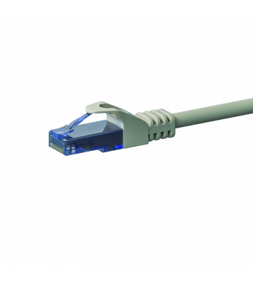 Câble CAT6A UTP 100% cuivre gris - 1.50m