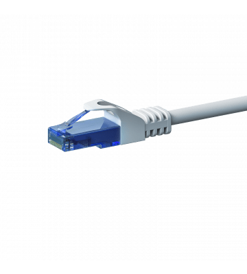 Câble CAT6A UTP 100% cuivre blanc - 1.50m