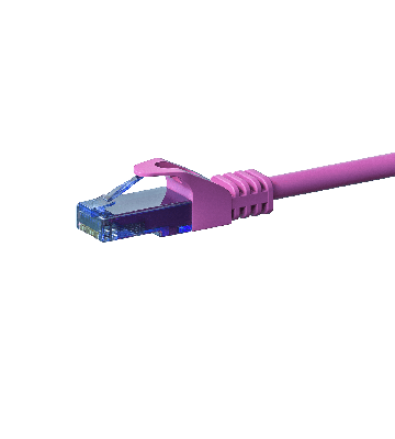 UTP CAT6A 1.50 m rose - 100% cuivre