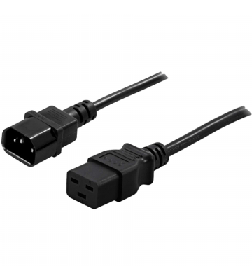 Câble d'alimentation C14 vers C19 1,80 m noir