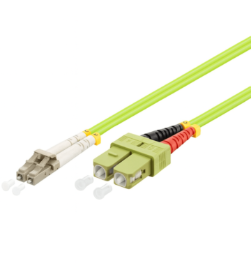 Câble à fibre optique LC-SC OM5 (optimisé pour laser)  0,50m