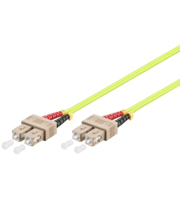 Câble à fibre optique SC-SC OM5 (optimisé pour laser) 2m