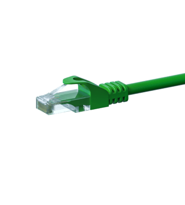 Câble CAT6 UTP CCA vert - 5m