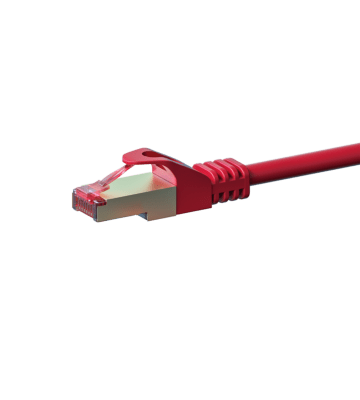 Câble CAT6 SSTP / PIMF Rouge - 5m