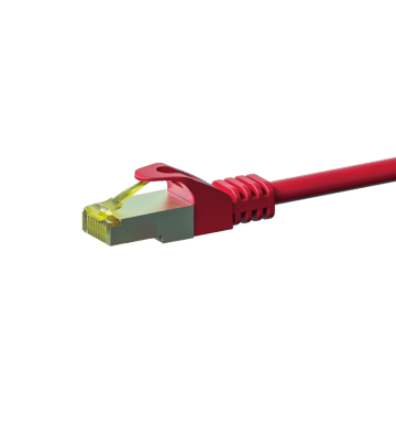 Câble CAT7 SFTP / PIMF Rouge - 5m
