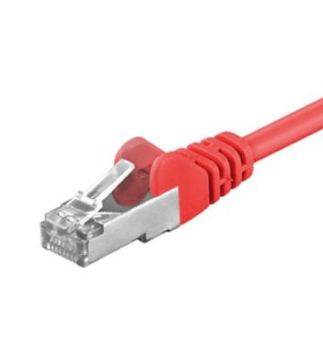 Câble Cat5e FTP rouge - 25m