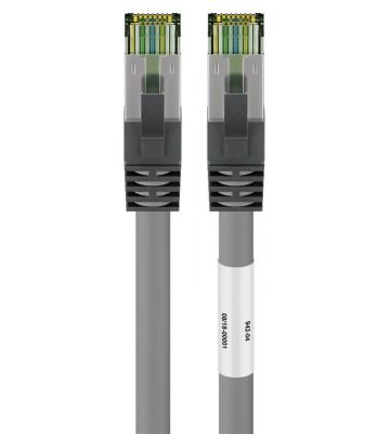 Câble RJ45 Cat8 S/FTP (PIMF) Gris - 5m 
