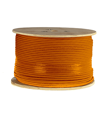 DANICOM CAT7 100% cuivre S/FTP 305m câble sur bobine rigide -  LSZH (Cca)