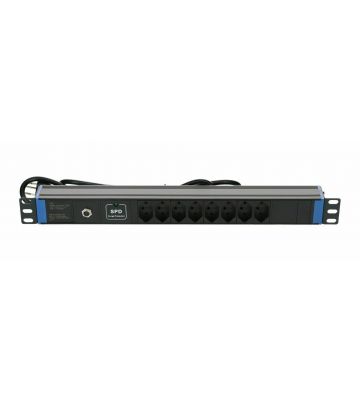 Multiprise Suisse 19" Surge Protection Device - 8 prises