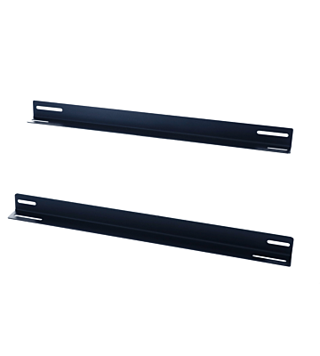 Pack de 2 L-profil adapté aux baies de serveurs de profondeur de 1200 mm