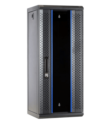 Baie de serveur 10 pouces 15U avec porte en verre 312x310x752mm (LXPXH)