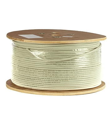 DANICOM CAT6A 100% cuivre S/FTP 500m câble sur bobine rigide -  LSZH (Cca)