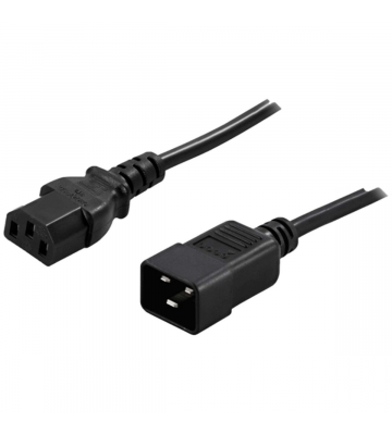 Câble d'alimentation C13 vers C20 1,80 m noir