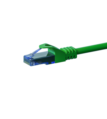 Câble CAT6A UTP 100% cuivre vert - 5m
