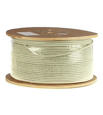 DANICOM CAT6A 100% cuivre S/FTP 500m câble sur bobine rigide -  LSZH (Cca)