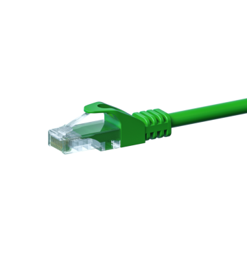Câble CAT5e UTP CCA vert - 5m